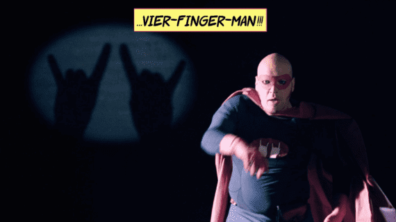 Vier-Finger-Man