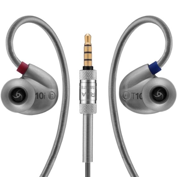 RHA Audio T10i Ohrhörer und 3,5mm Klinkenstecker