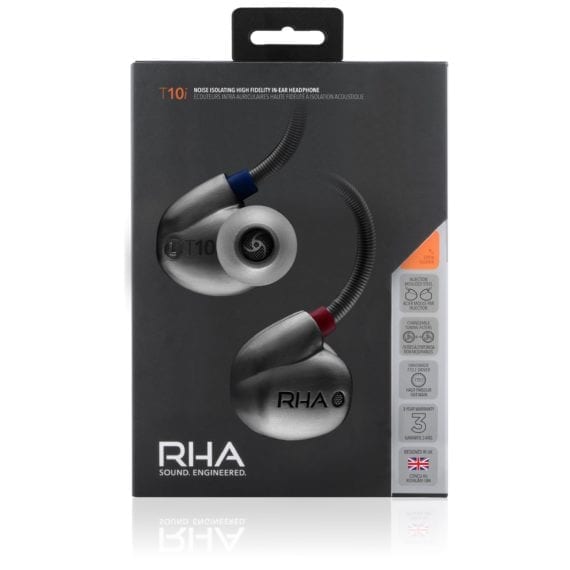 RHA Audio T10i Verpackung