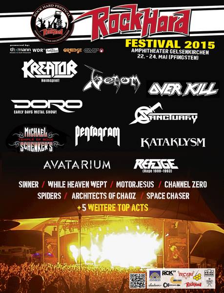 Flyer: Rock Hard Festival 2015