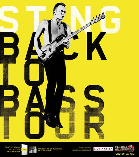 Sting - Back To Bass Tour