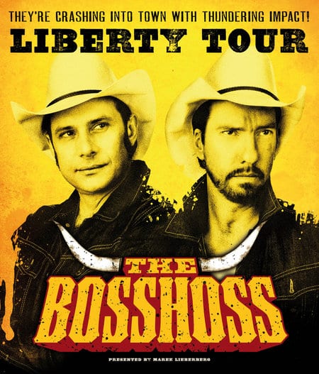 Plakat: The BossHoss - Liberty Tour 2012