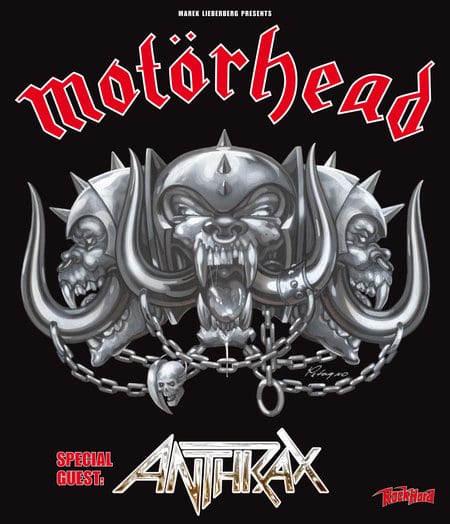 Flyer: Tour Motörhead - Anthrax 2012
