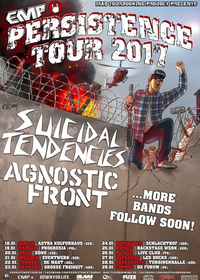 Flyer: Persistence Tour 2017