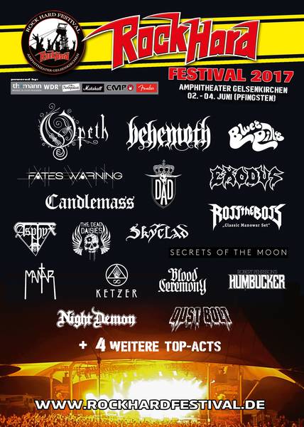 Official Flyer: Rock Hard Festival 2017